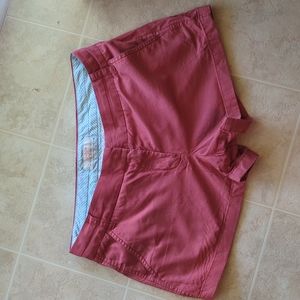 Women's Red J. Crew 3" Shorts size 8